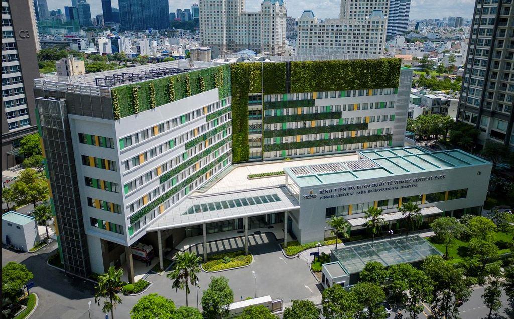 Exterior – Elevated Hospital Complex